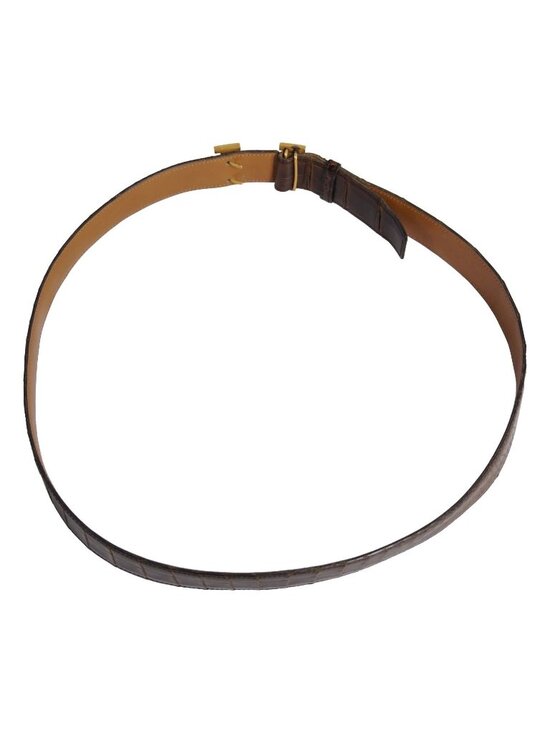 Hermes Vintage Belt Leather River